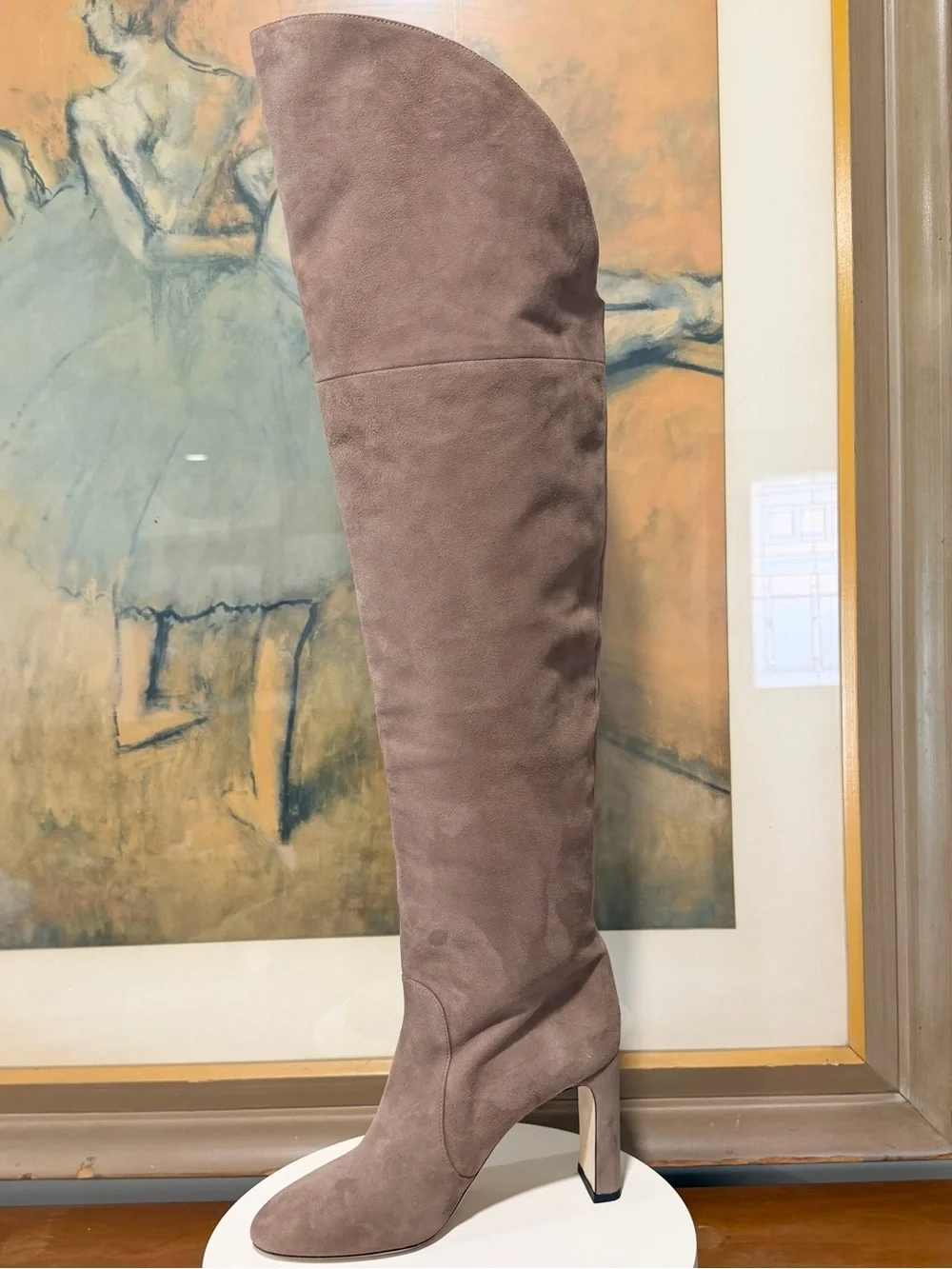 🌹STUART WEITZMAN🌹 Babette Over The Knee Tubo 85 Boots Size: 9.5B